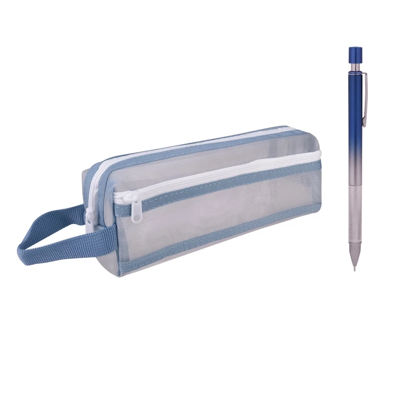 جامدادی مدل bluma_00 به همراه مداد نوکی 0.7 میلی متری