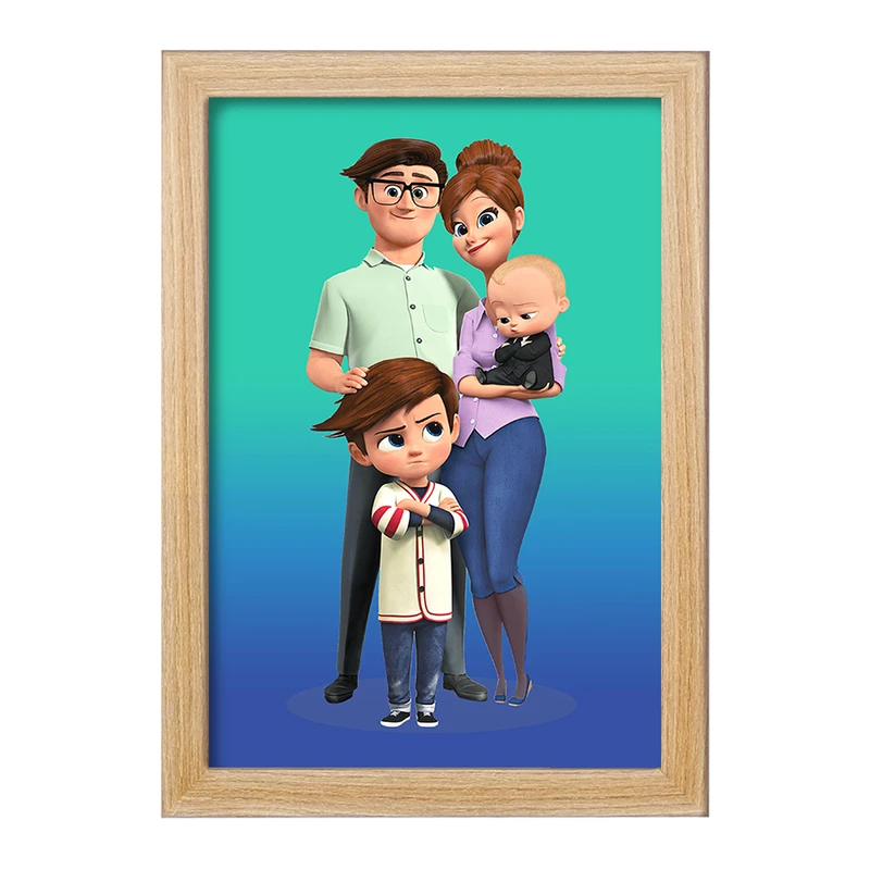 تابلو خندالو مدل بچه رئیس Boss Baby  کد 12532