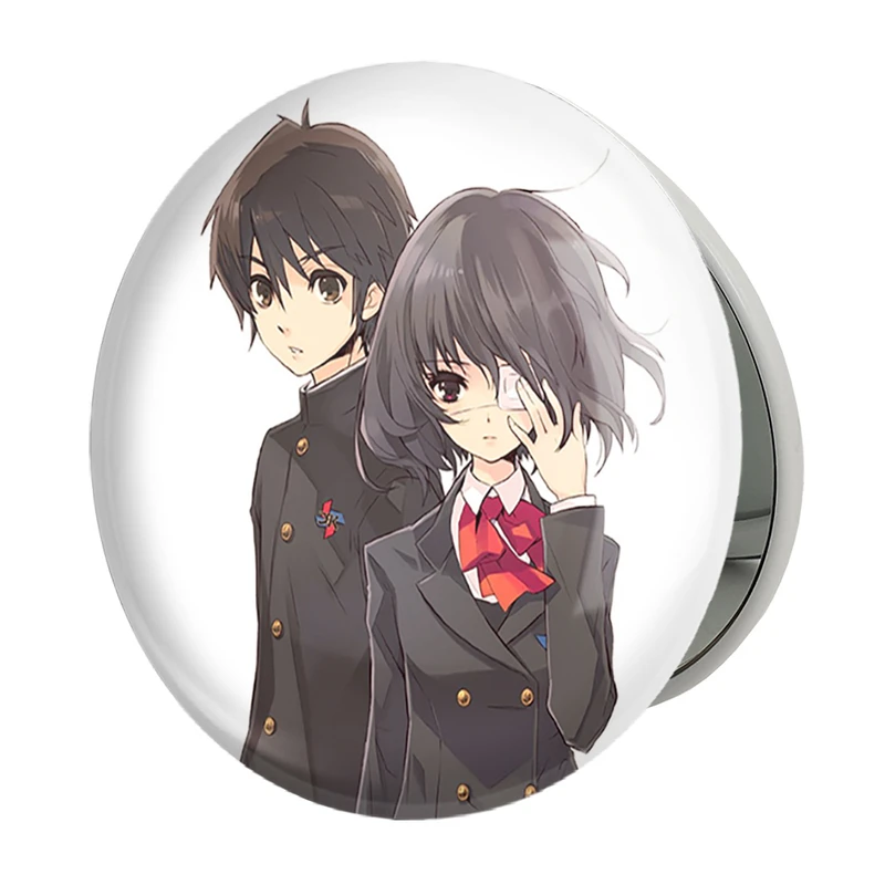 آینه جیبی خندالو طرح میساکی می و کوئیچی انیمه دیگری مدل تاشو کد 32033