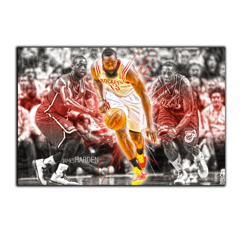 تابلو شاسی بکلیت طرح ورزشی بسکتبالیست جیمز هاردن مدل SH-S7300