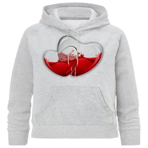 هودی دخترانه مدل قلب کد M 59