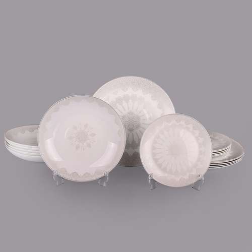 سرویس غذاخوری 18 پارچه 6 نفر شانی مدل  1041