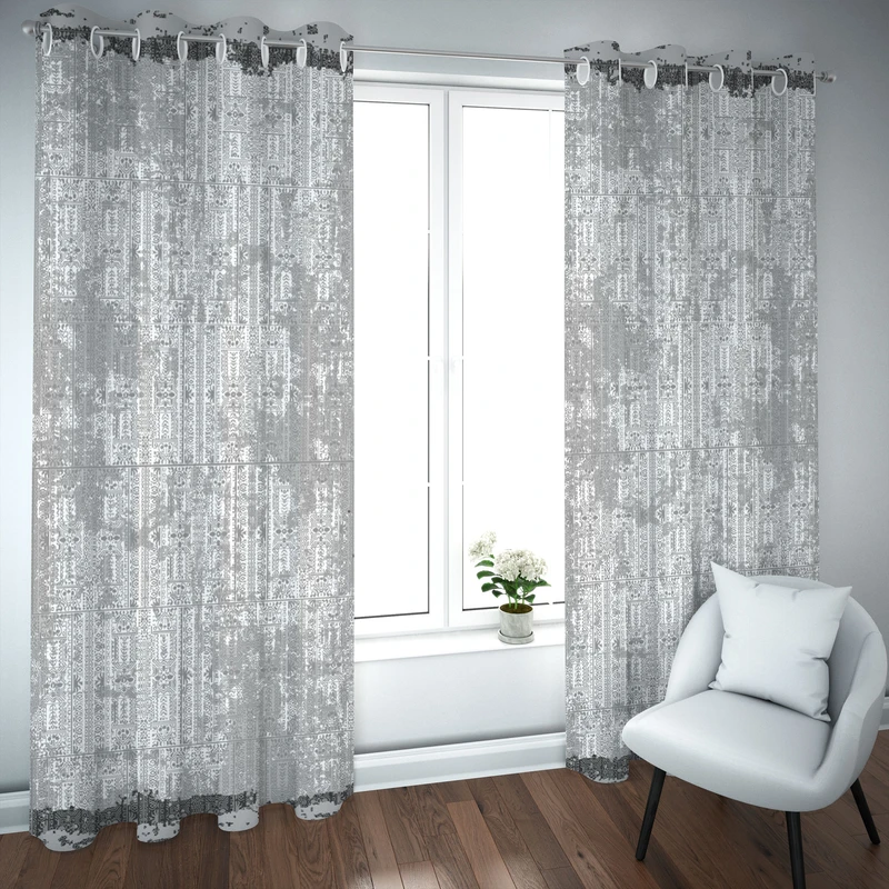 پرده مدل چاپی هازان سایز 300×150 سانتی متر 