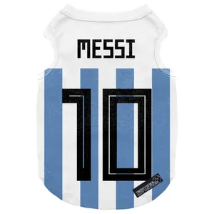 لباس سگ و گربه 27 طرح Messi 10 کد MH823 سایز M