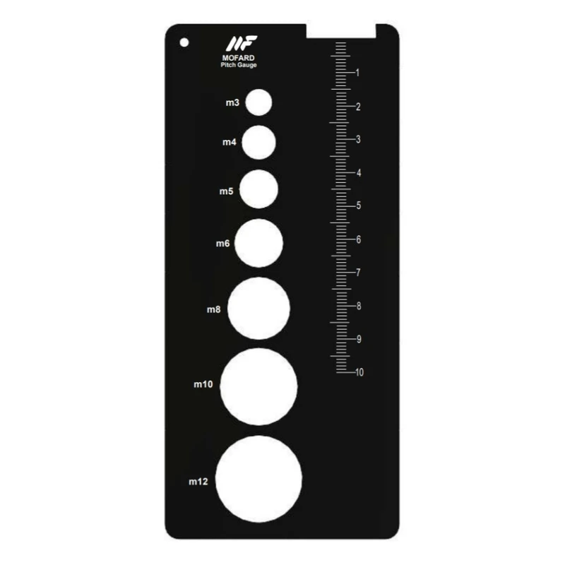 شابلون پیچ مفرد مدل PG.3 گستره m3 الی m12