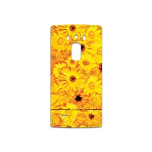 MAHOOT Yellow-Flower Cover Sticker for LG G Flex 2