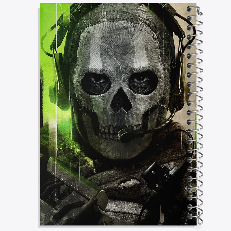 دفتر مشق 50 برگ خندالو طرح کال اف دیوتی (Call of duty) کد F300