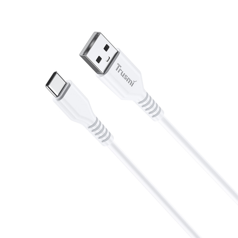 کابل تبدیل USB به usb-C تراسمی مدل CA54-03 طول 2 متر