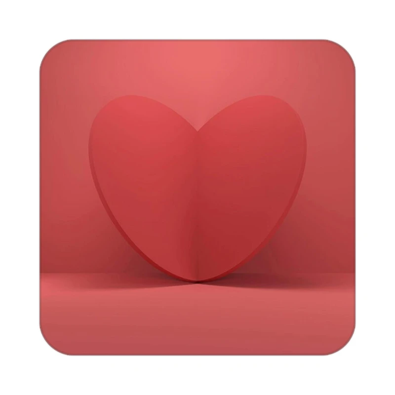 زیر لیوانی کاکتی طرح عاشقانه مدل mp36333