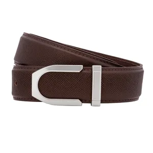 کمربند مردانه چرم مشهد مدل N6504-088