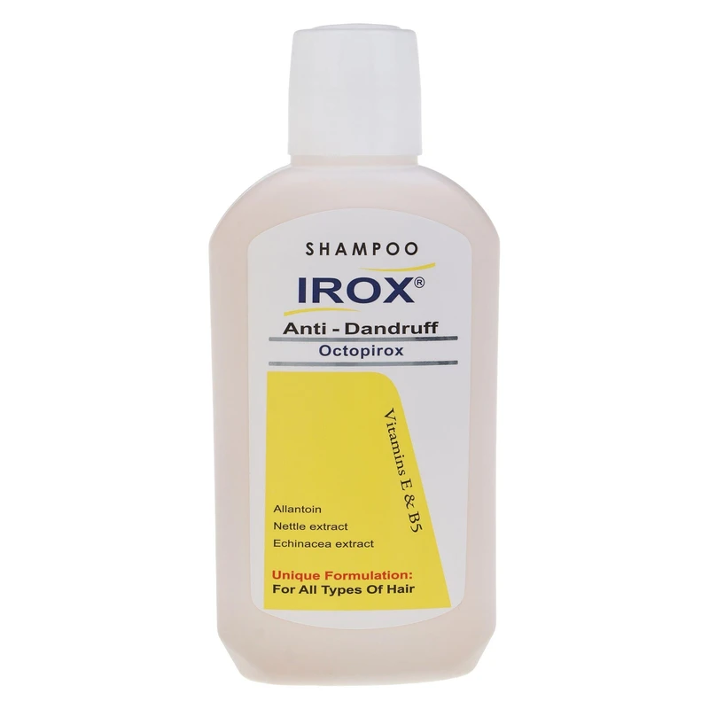 شامپو ضد شوره مو ایروکس مدل اکتوپیروکس مناسب انواع مو وزن 200 گرم