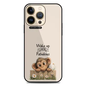 AKAM AMC-WA13PRO-ANIMALS QOUTES-26 Cover For Apple iPhone 13 Pro