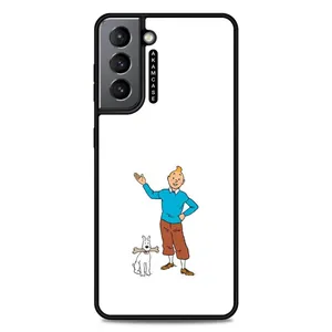 AKAM AMC-WSGS21-TINTIN-10Cover For Samsung Galaxy S21