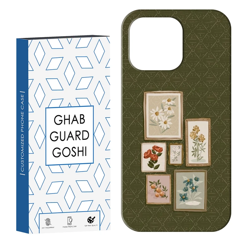 کاور قاب گارد گوشی طرح تابلو گل کد Dimo-328 مناسب برای گوشی موبایل اپل  IPHONE 13 PRO   