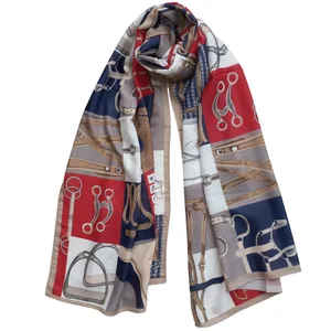 شال زنانه مدل نخی تابستانی چهارخانه فانتزی کد 90