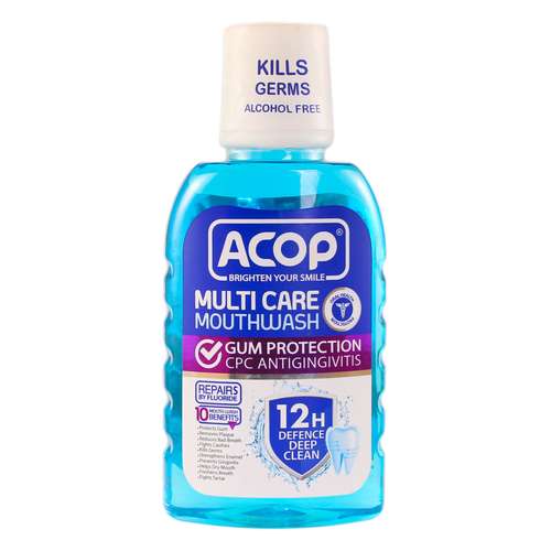 دهان شویه آکوپ مدل Multi Care حجم 300 میلی لیتر