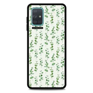 AKAM AMC-WSGA71-LEAVES-36 Cover For Samsung Galaxy A71