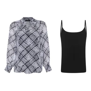 ست تاپ و بلوز رسمی زنانه برنس مدل 93424