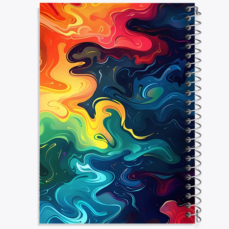 دفتر شطرنجی 50 برگ خندالو طرح رنگارنگ کد N5966