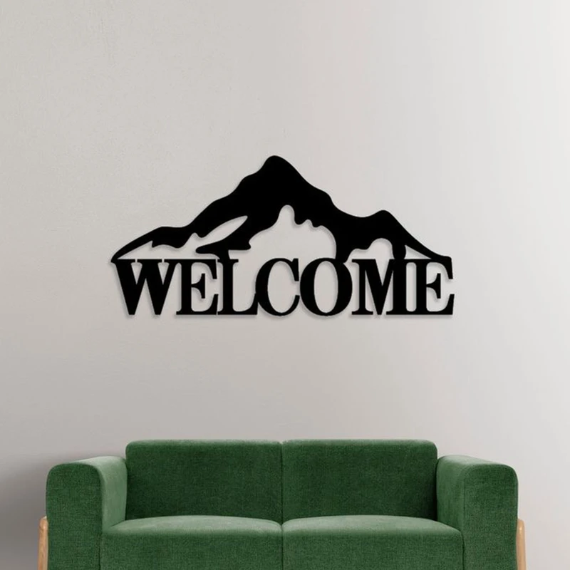 استیکر دکو رستا مدل WELCOME کد C172