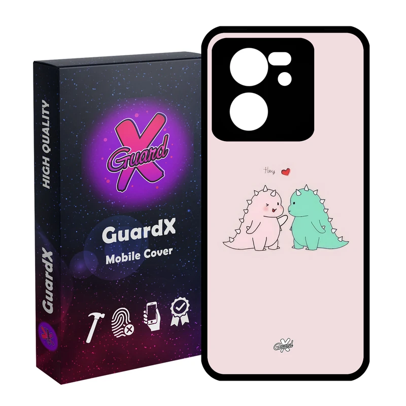 کاور گارد ایکس طرح عشق مدل Glass10653 مناسب برای گوشی موبایل شیائومی 13T/13T Pro/Redmi K60 Ultra