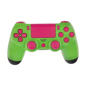دسته بازی پلی استیشن ۴ سونی مدل DualShock 4 طرح Green & pink 