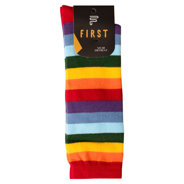 جوراب ساق بلند بچگانه مدل زیر زانو کد FR1-5