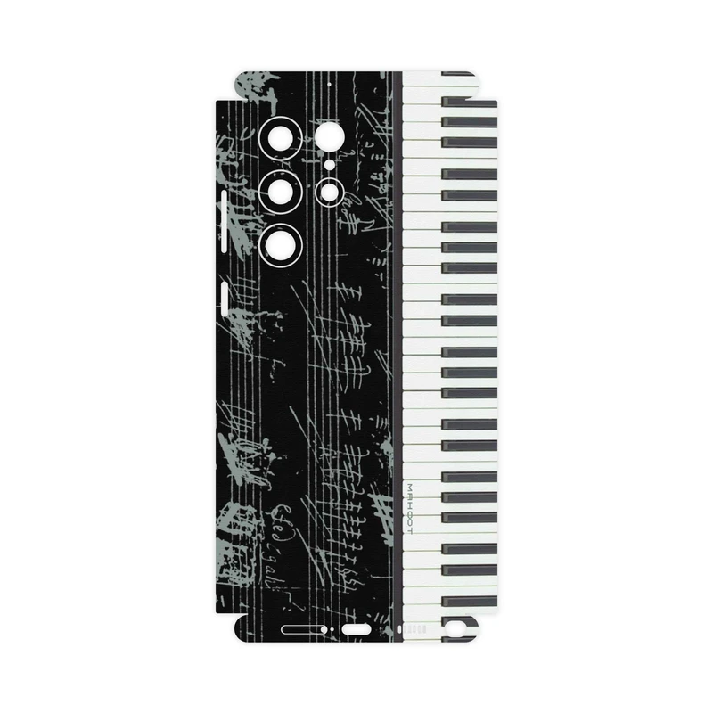 برچسب پوششی ماهوت مدل Piano-Instrument-FullSkin مناسب برای گوشی موبایل سامسونگ Galaxy S22 Ultra 5G