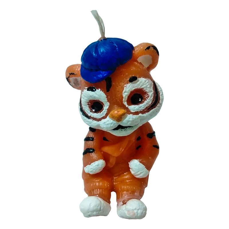 شمع مدل حیوانات طرح ببر  کد B160