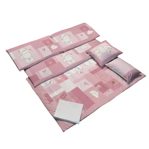 سرویس روتختی 7 تکه کودک مامزکیوتی مدل چهل تکه SK32