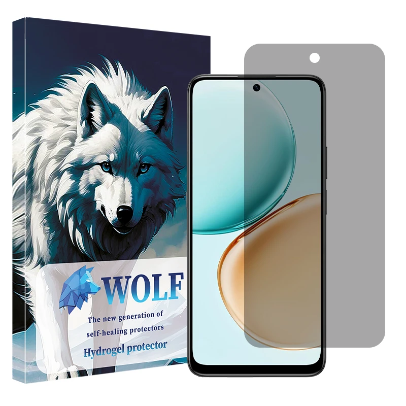 محافظ صفحه نمایش حریم شخصی ولف مدل Tough مناسب برای گوشی موبایل آنر 400 Smart