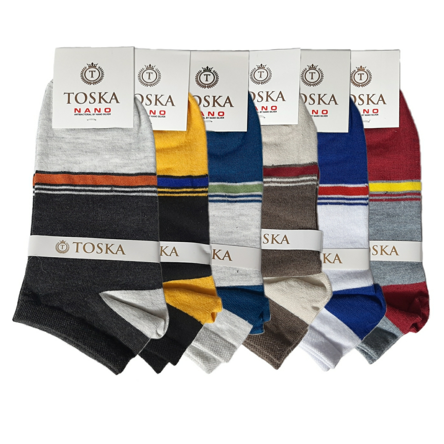 جوراب مدل TOS 5 مجموعه 6 عددی