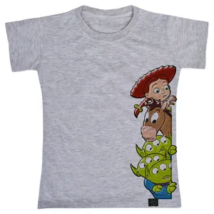 تی شرت آستین کوتاه دخترانه 27 مدل TOY STORY کد V206