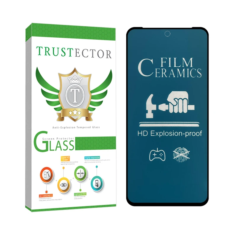 محافظ صفحه نمایش تراستکتور مدل CERAMICT مناسب برای گوشی موبایل شیائومی Redmi Note 11 Pro 5G / Note 11 Pro Plus 5G / Mi 11i / 11i HyperCharge 5G / Poco F3 / Poco F4 / Poco F4 GT / Poco X4 Pro 5G