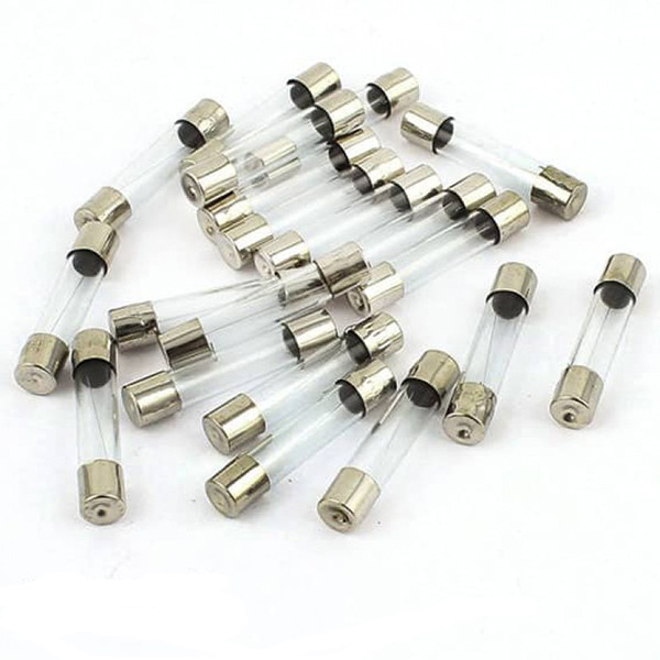 فیوز شیشه ای 5 آمپر مدل 2M بسته 20 عددی