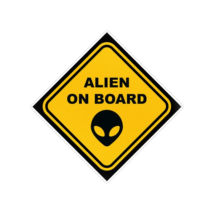 استیکر لپ تاپ ماسا دیزاین طرح ALIEN مدل STKA0047