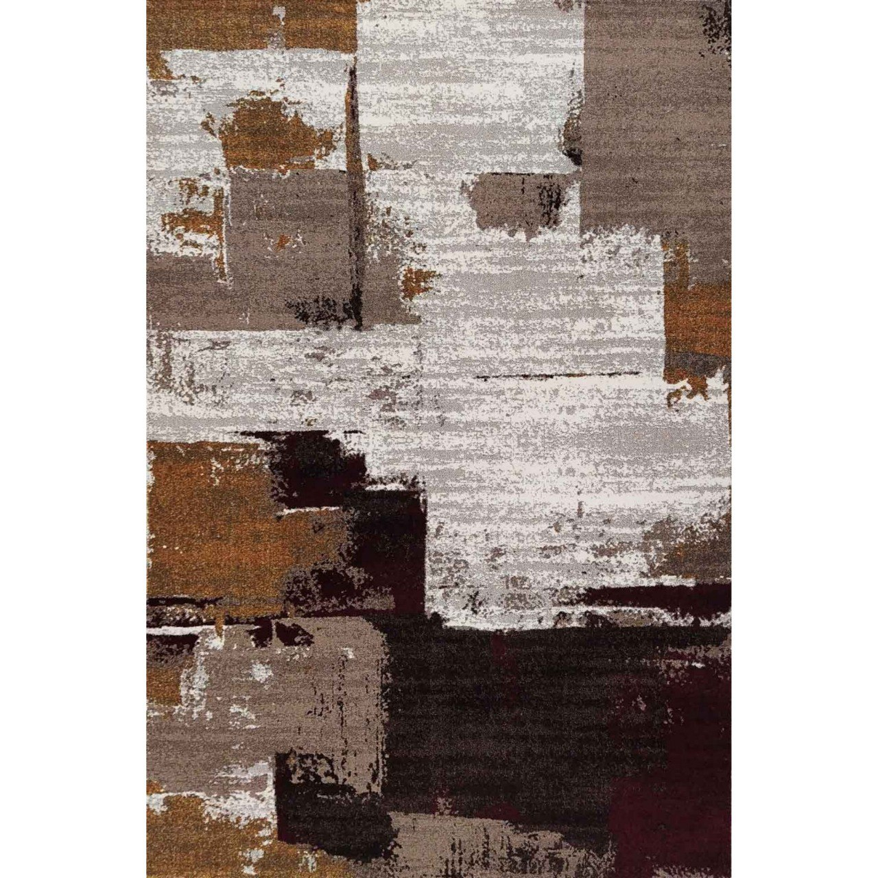 فرش ماشینی ساوین طرح وینتیج ریحان زمینه کرم