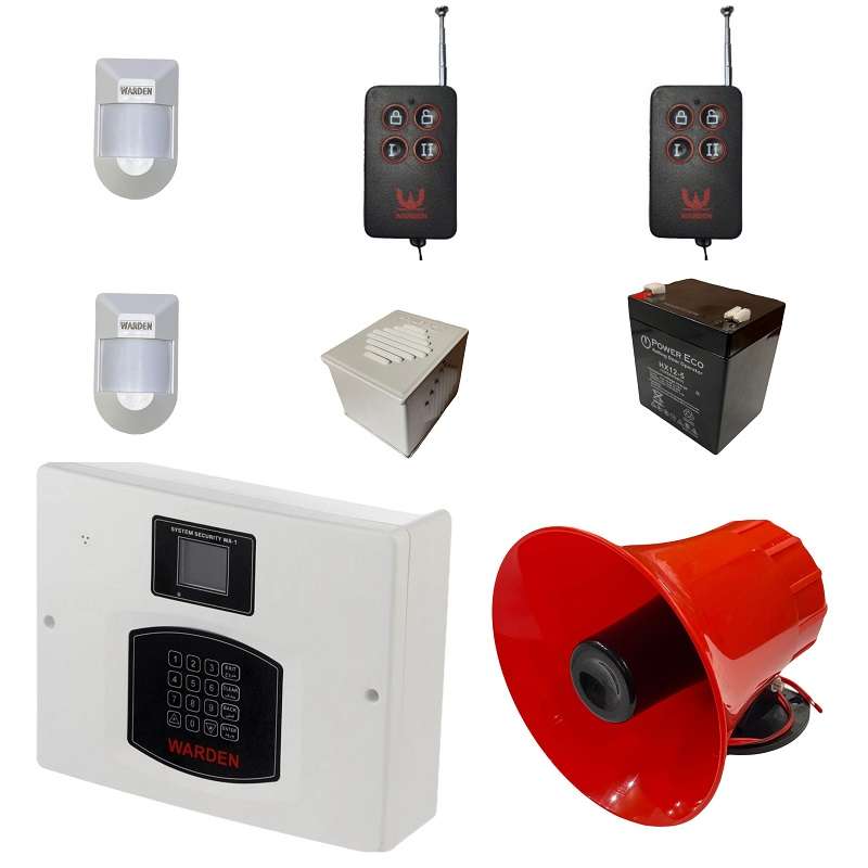 سیستم امنیتی دزدگیر واردن مدل WA-1
