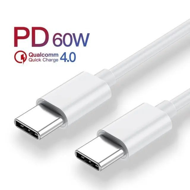 کابل USB-C مدل qualcomm quick charge طول 1 متر