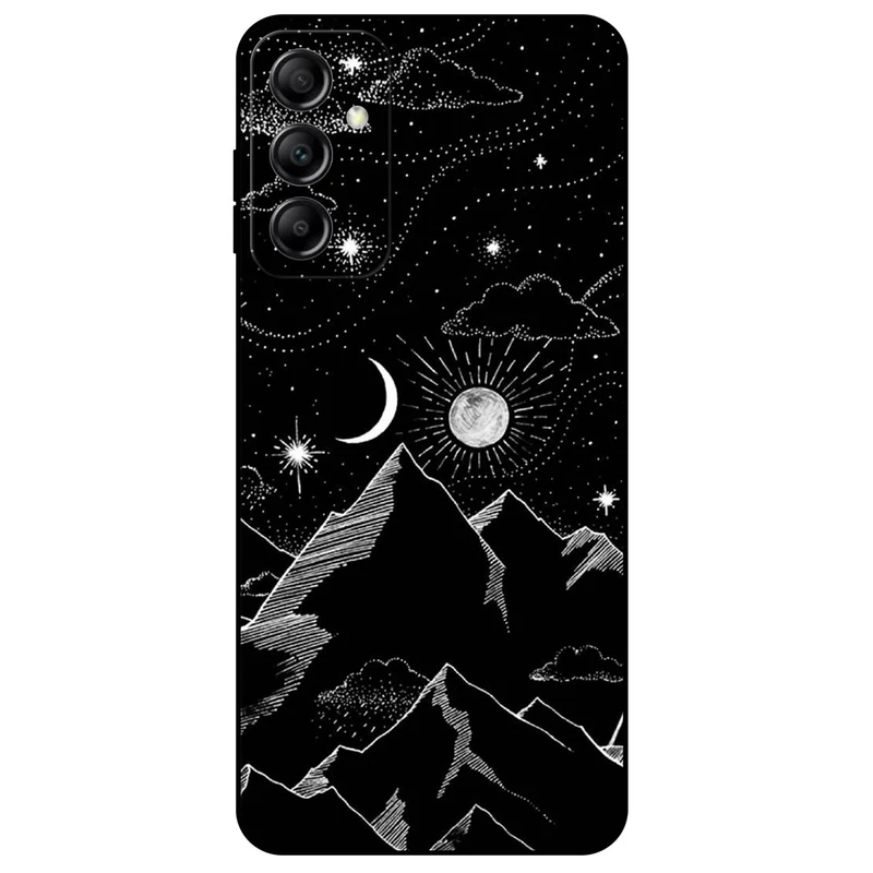 کاور مگافون طرح کوه مدل 8078 مناسب برای گوشی موبایل سامسونگ Galaxy A14