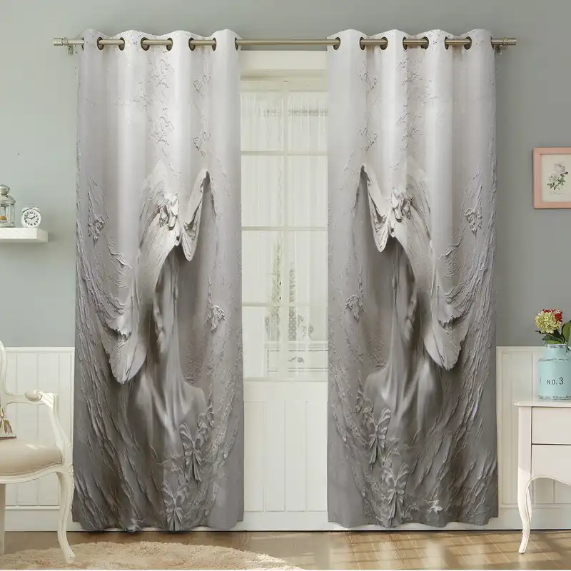 پرده نیروانا طرح مدرن مدل مخمل کد 5005سایز 140×280 سانتی متر