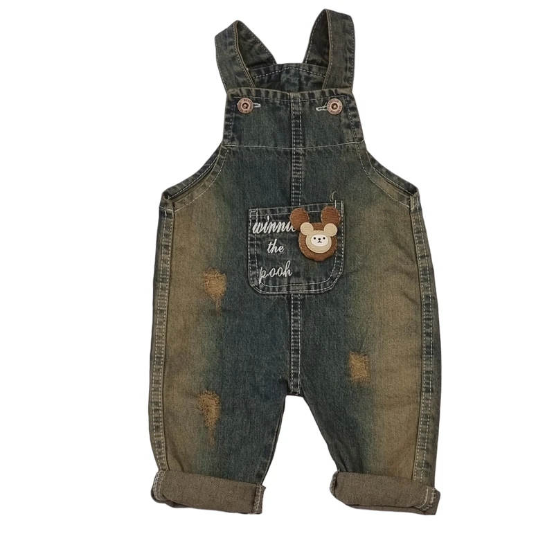 سرهمی جین بچگانه مدل 66