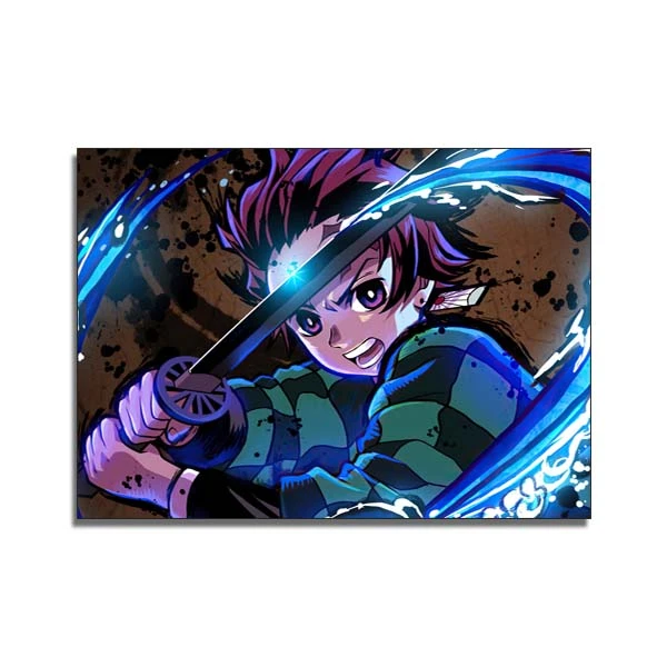 تابلو شاسی گوفی مدل تانجیرو دیمن اسلیر انیمه شیطان کش طرح Tanjiro Demon Slayer Anime کد WTR20