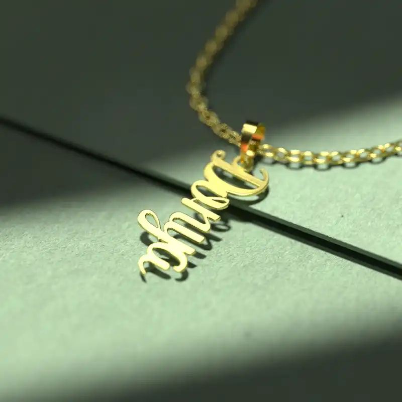 گردنبند طلا 18 عیار زنانه مدوپد مدل donya