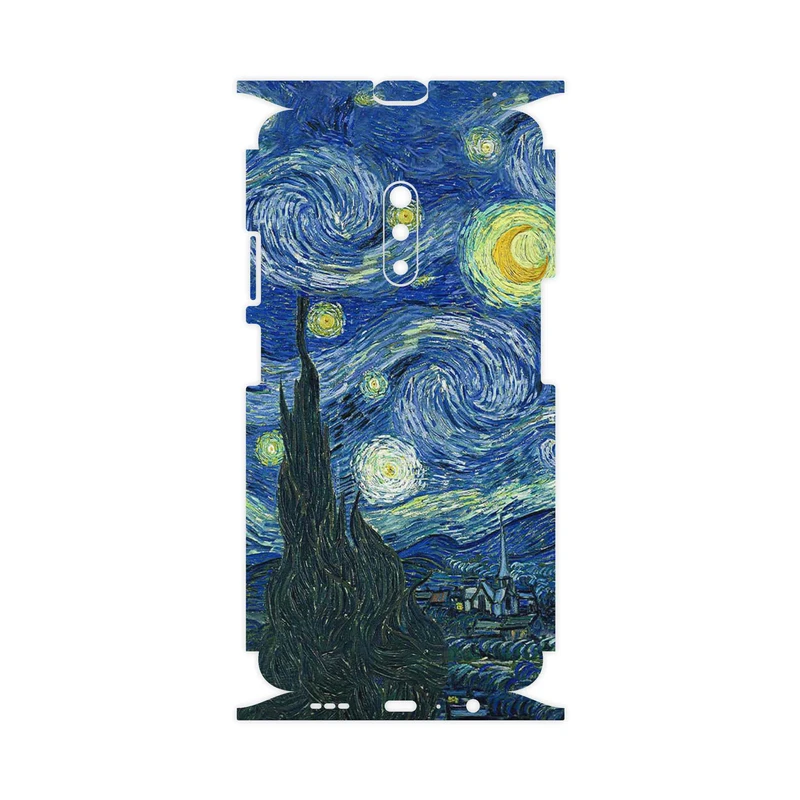 برچسب پوششی ماهوت مدل The Starry Night of van Gogh-FullSkin مناسب برای گوشی موبایل اپو Realme X