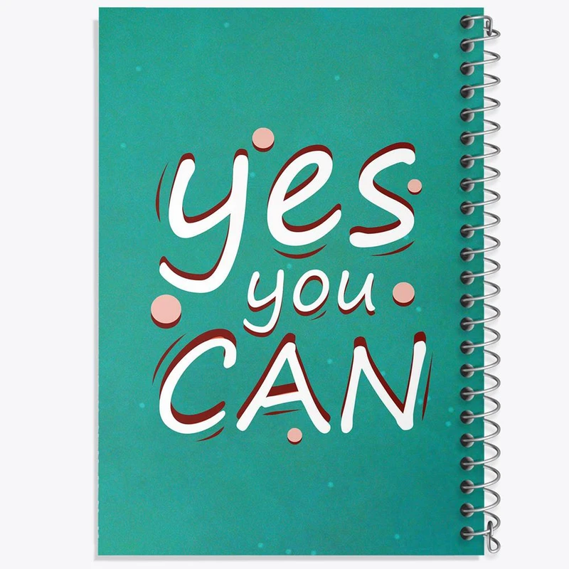 دفتر نت موسیقی 50 برگ خندالو مدل Yes You Can کد 10046