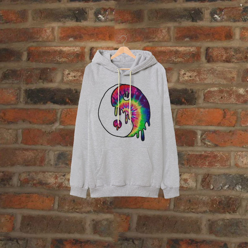 هودی زنانه مدل یین یانگ کد AA132