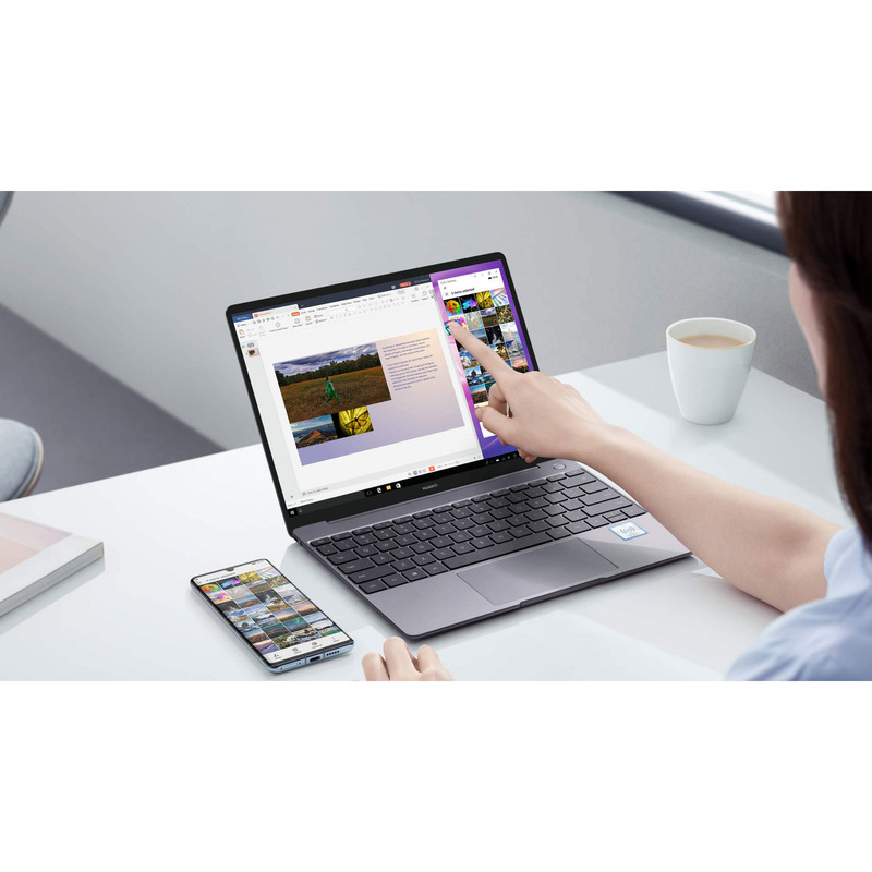لپ تاپ 13 اینچی هوآوی مدل MateBook 13 WRTB-WAH9L - B