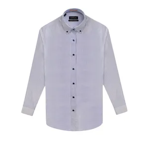 پیراهن آستین بلند مردانه کروم مدل 2220101