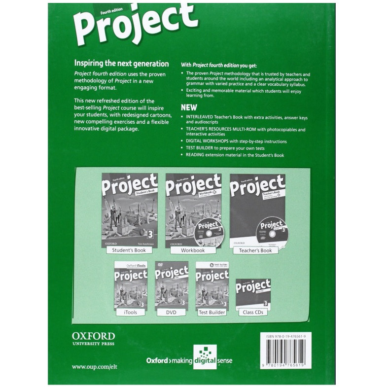 کتاب Project 3 4th Edition اثر Tom Hutchinson انتشارات Oxford